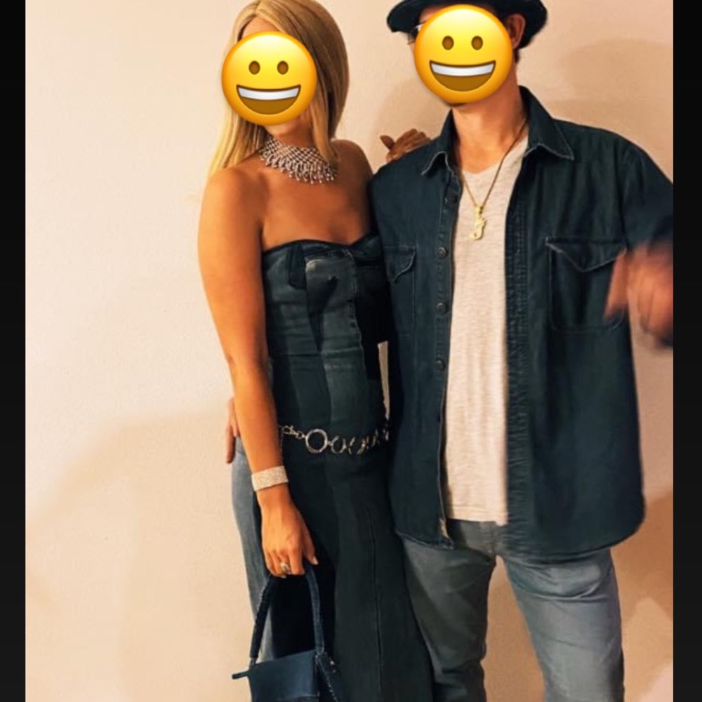 Britney Spears denim dress